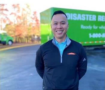 Aaron Lee, team member at SERVPRO of Chesterfield and Tri-Cities Plus