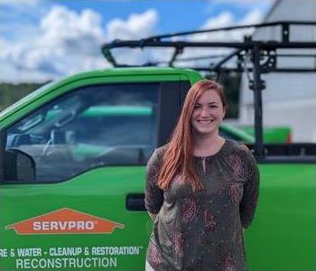 Danielle Faison, team member at SERVPRO of Chesterfield and Tri-Cities Plus