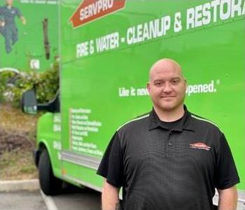 Drew Harvey, team member at SERVPRO of Chesterfield and Tri-Cities Plus