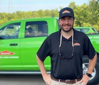 Brian Taylor, team member at SERVPRO of Chesterfield and Tri-Cities Plus
