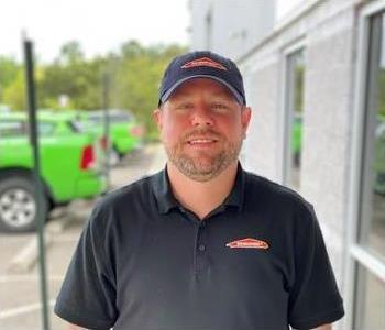 Justin Crenshaw, team member at SERVPRO of Chesterfield and Tri-Cities Plus