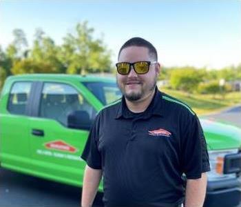Evan Slaasted, team member at SERVPRO of Chesterfield and Tri-Cities Plus