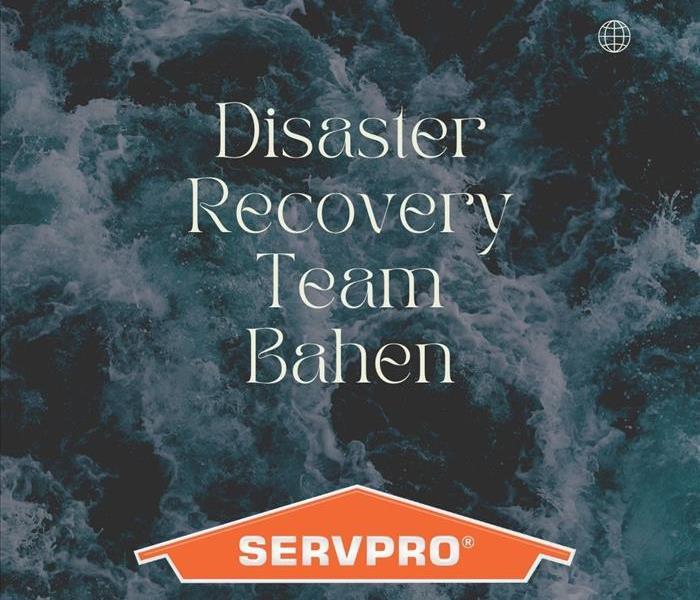 Disaster recovery team Bahen and ocean waves